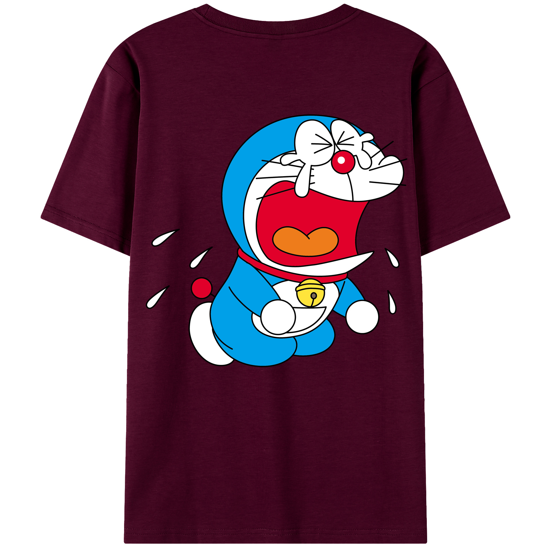 （画像用） ドラえもん Doraemon レディース半袖Tシャツ(バックプリント)